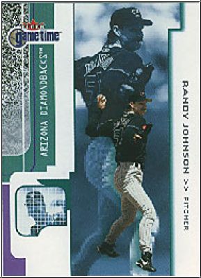 MLB 2001 Fleer Game Time - No 62 - Randy Johnson