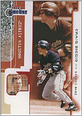 MLB 2001 Fleer Game Time - No 7 - Craig Biggio