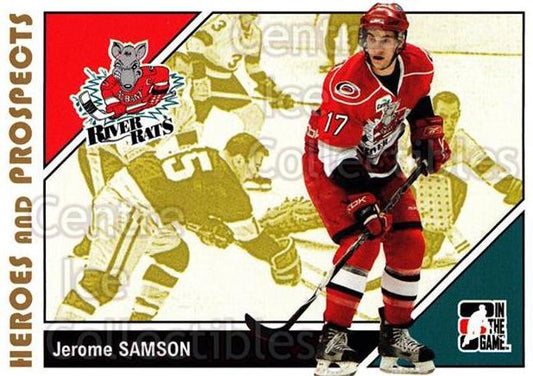 NHL 2007-08 ITG Heroes and Prospects - No 155 - Jerome Samson