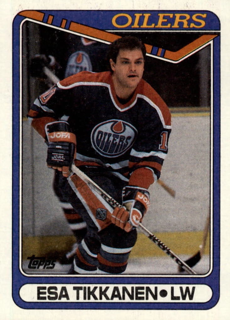 NHL 1990-91 Topps - No 156 - Esa Tikkanen