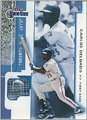 MLB 2001 Fleer Game Time - No 70 - Carlos Delgado