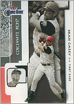 MLB 2001 Fleer Game Time - No 78 - Sean Casey