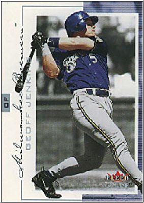 MLB 2001 Fleer Genuine - No 17 - Geoff Jenkins