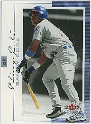 MLB 2001 Fleer Genuine - No 26 - Sammy Sosa