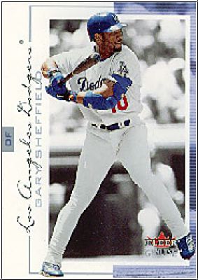 MLB 2001 Fleer Genuine - No 6 - Gary Sheffield