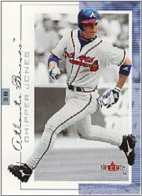 MLB 2001 Fleer Genuine - No 65 - Chipper Jones