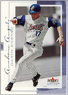 MLB 2001 Fleer Genuine - No 68 - Darin Erstad