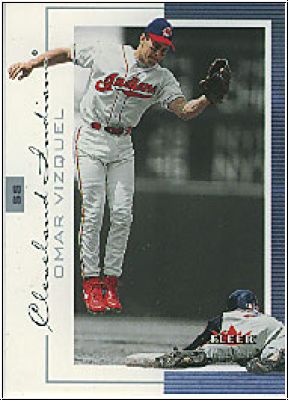 MLB 2001 Fleer Genuine - No 71 - Omar Vizquel