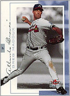 MLB 2001 Fleer Genuine - No 95 - Greg Maddux