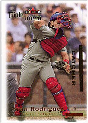 MLB 2001 Fleer Triple Crown - No 77 - Ivan Rodriguez