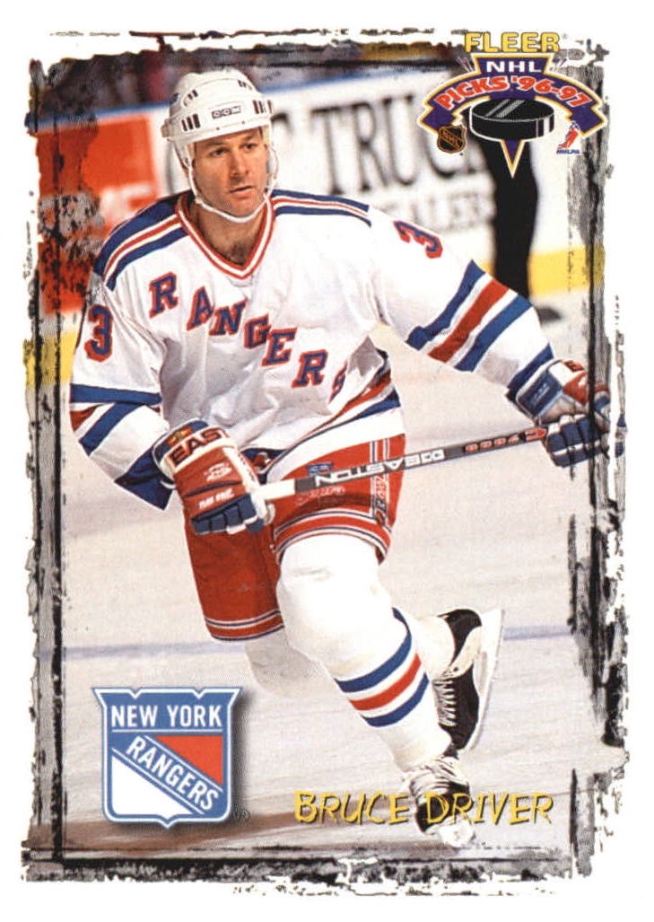 NHL 1996 / 97 Fleer Picks - No 156 - Bruce Driver