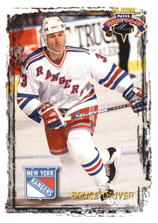 NHL 1996 / 97 Fleer Picks - No 156 - Bruce Driver