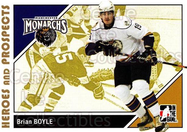 NHL 2007-08 ITG Heroes and Prospects - No 156 - Brian Boyle