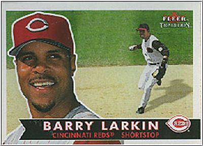 MLB 2001 Fleer Tradition - No 11 - Barry Larkin