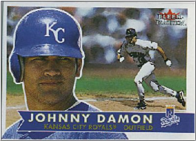 MLB 2001 Fleer Tradition - No 313 - Johnny Damon