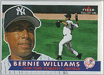 MLB 2001 Fleer Tradition - No 321 - Bernie Williams