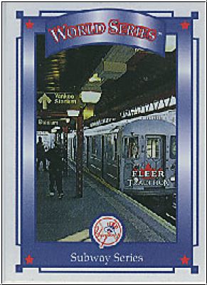 MLB 2001 Fleer Tradition - No 411 - Subway Series
