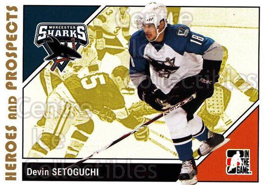 NHL 2007-08 ITG Heroes and Prospects - No 158 - Devin Setoguchi