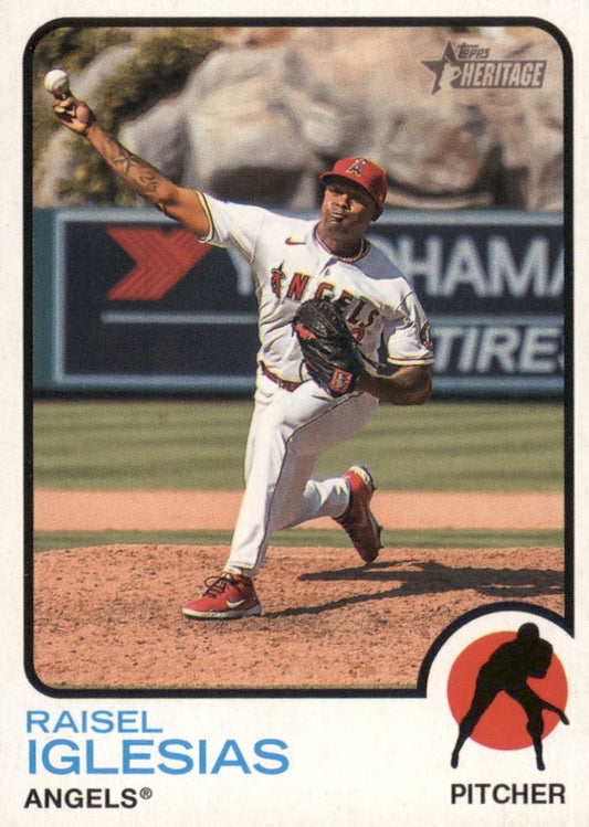 MLB 2022 Topps Heritage - No 158 - Raisel Iglesias