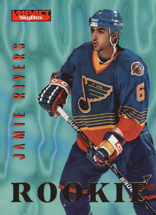 NHL 1996 / 97 Fleer SkyBox Impact - No 158 - Jamie Rivers