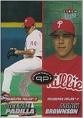 MLB 2001 Ultra - No 250 - Vicente Padilla / Mark Brownson