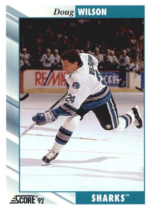 NHL 1992 / 93 Score - No 15 - Doug Wilson