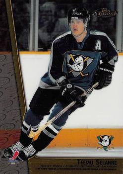 NHL 1998-99 Finest Double Sided Mystery Finest - No M15 - Teemu Selanne / Ray Bourque