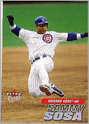 MLB 2001 Ultra - No 7 - Sammy Sosa