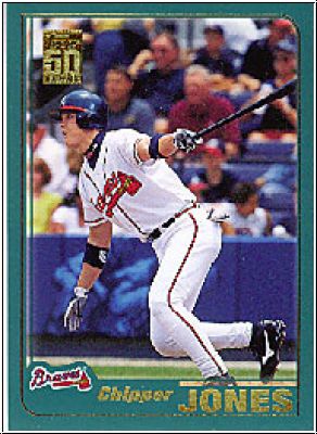 MLB 2001 Topps - No 2 - Chipper Jones