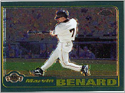 MLB 2001 Topps Chrome - No 236 - Marvin Benard