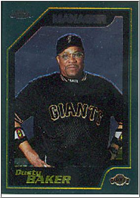 MLB 2001 Topps Chrome - No 276 - Dusty Baker