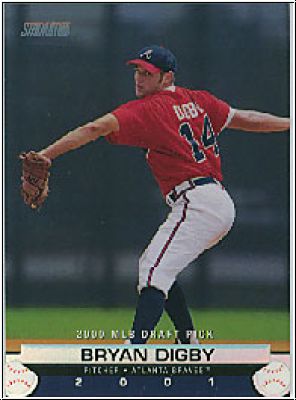 MLB 2001 Stadium Club - No 163 - Bryan Digby