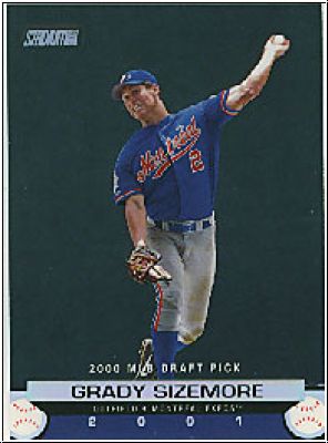 MLB 2001 Stadium Club - No 165 - Grady Sizemore