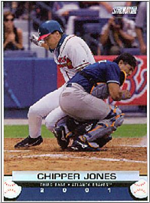 MLB 2001 Stadium Club - No 2 - Chipper Jones