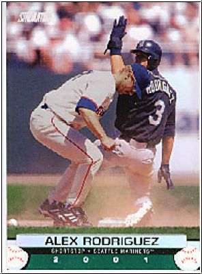 MLB 2001 Stadium Club - No 50 - Alex Rodriguez