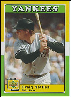 MLB 2001 Upper Deck Decade 1970´s - No 40 - Craig Nettles