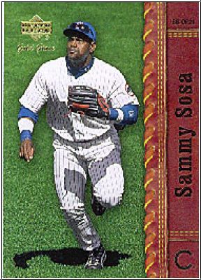 MLB 2001 Upper Deck Gold Glove - No. 55 - Sammy Sosa