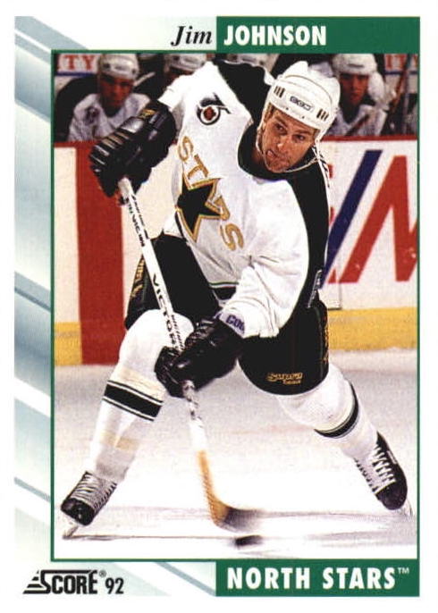 NHL 1992 / 93 Score - No 161 - Jim Johnson