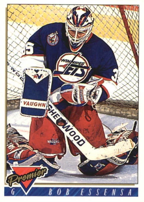 NHL 1993 / 94 Topps Premier - No 161 - Bob Essensa