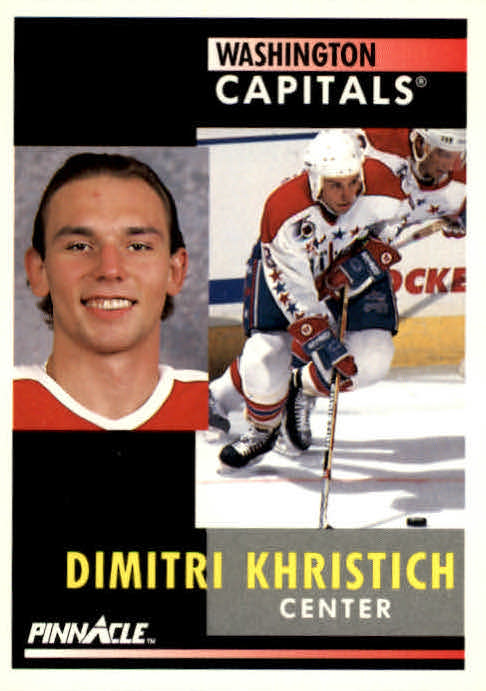 NHL 1991-92 Pinnacle - No 162 - Dimitri Khristich