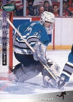 NHL 1994 / 95 Parkhurst SE - No SE162 - Arturs Irbe