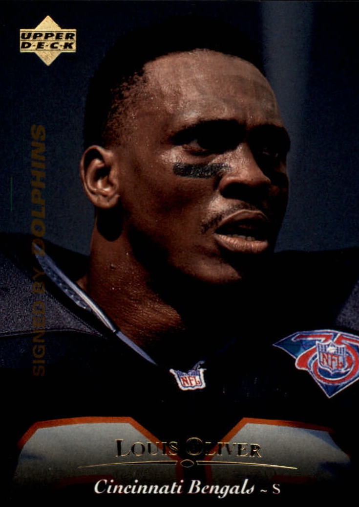 NFL 1995 Upper Deck - No 162 - Louis Oliver