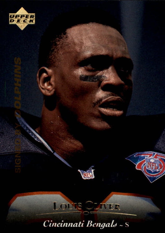 NFL 1995 Upper Deck - No 162 - Louis Oliver