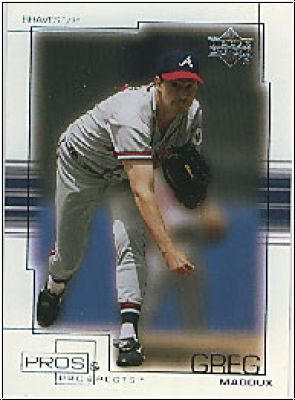 MLB 2001 Upper Deck Pros and Prospects - No 46 - Gregg Maddux