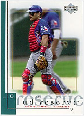 MLB 2001 UD Reserve - No 41 - Ivan Rodriguez