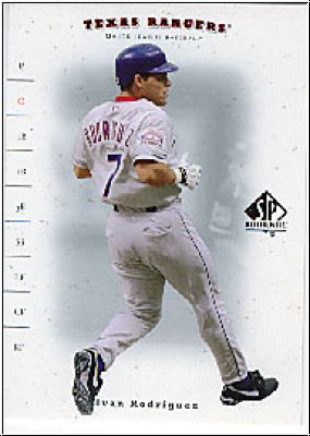 MLB 2001 SP Authentic - No 20 - Ivan Rodriguez