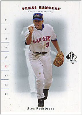 MLB 2001 SP Authentic - No 22 - Alex Rodriguez