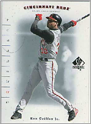 MLB 2001 SP Authentic - No 85 - Ken Griffey jr.