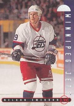 NHL 1995 / 96 Leaf - No 163 - Nelson Emerson