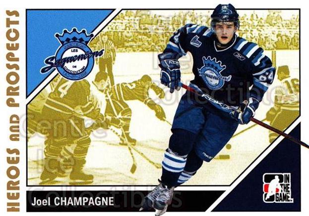 NHL 2007-08 ITG Heroes and Prospects - No 163 - Joel Champagne